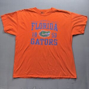 Florida Gators T Shirt Mens 2XL Property Of Orange‎ Collegiate Russell Athletic